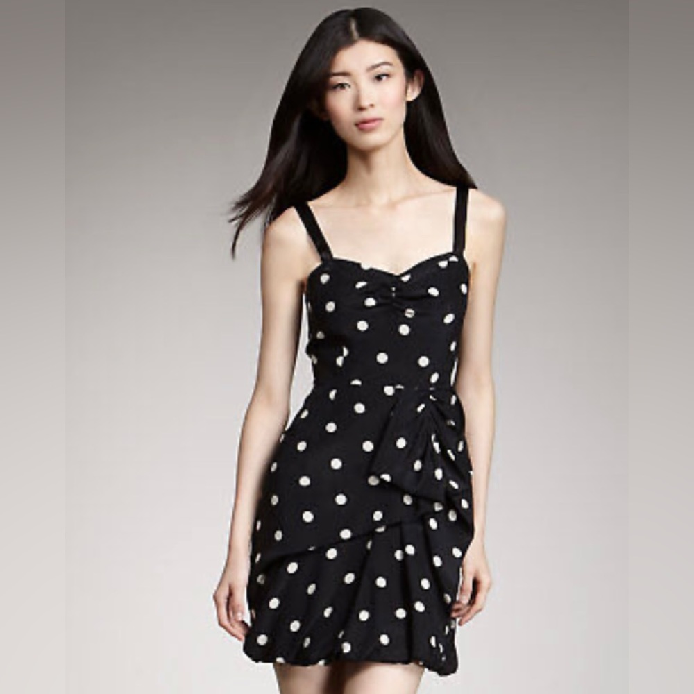 Marc Jacobs Retro Polka Dot Cocktail Dress